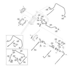 Handle Upper Part for Viking Mowers