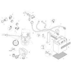 Electrics for Mecalac Roller