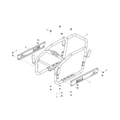 Frame Assembly for Belle MBX 08/120E+
