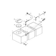 Tank Assembly for Belle MBX 08/120E+