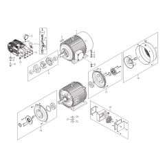Motor, Coupling Assembly for Nilfisk