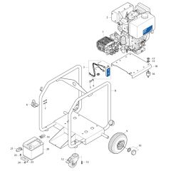 Chassis, Motor Assembly