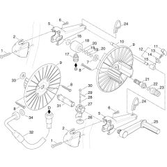 Hose Reel Assembly for Nilfisk