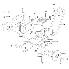 Chassis Assembly for Nilfisk