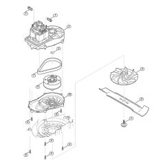 Engine and Blade for Viking ME 339.0