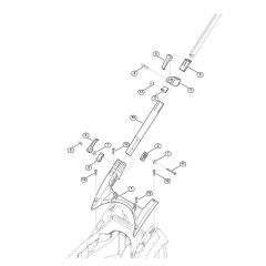 Handle Lower Part for Viking Mowers