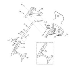 Handle for Viking ME 339.1 C