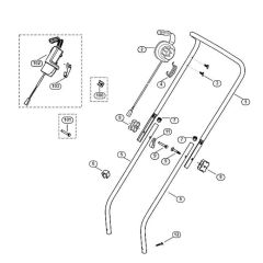 Handle for Viking ME 340