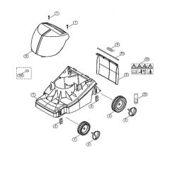 Housing & Chassis for Viking ME 340