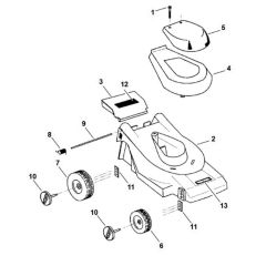 Housing Chassis for Viking ME 350