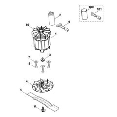 Engine Blade Assembly