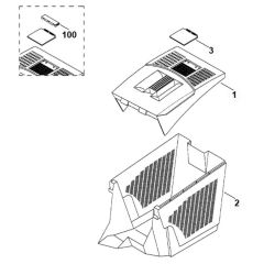 Grass Catcher Bag for Viking ME 360