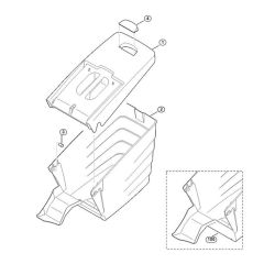 Grass Catcher Bag for Viking ME 545.0