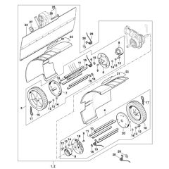 Dethatcher Assembly for Stihl