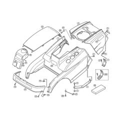 Moulding for Stihl/Viking MF 440