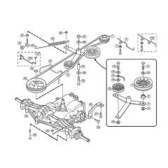 Transmission for Stihl/Viking MF 440