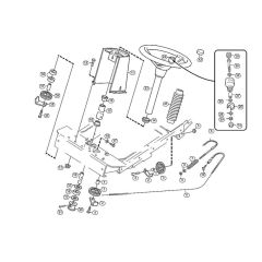 Steering for Stihl/Viking MF 440