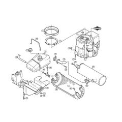 Engine for Stihl/Viking MF 440