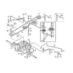 Transmission for Stihl/Viking MF 480