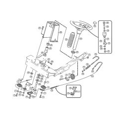Steering for Stihl/Viking MF 480