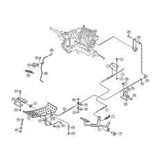 Brake, Clutch for MF 860 Mowers