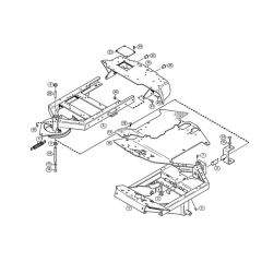 Frame for Stihl/Viking MF 880