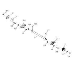 Shaft Assembly for Wacker MFS12