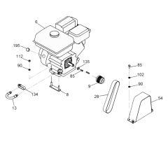 Drive Assembly for Wacker MFS14