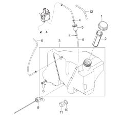 Fuel Tank Assembly for Nilfisk