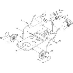 Frame Assembly for Nilfisk MH 4M