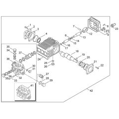 Motor Pump Assembly for Nilfisk