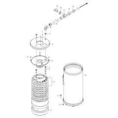 Boiler B7 for Nilfisk MH 6P