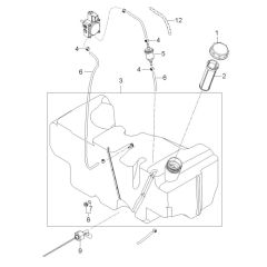Fuel Tank 30L for Nilfisk