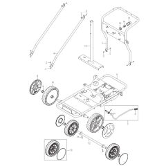 Chassis for Nilfisk MH 6P-200/1300