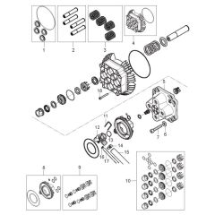 Cylinder Block for Nilfisk