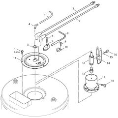 Burner Unit for Nilfisk MH 7P