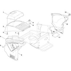 Cabinet Assembly for Nilfisk MH-8P