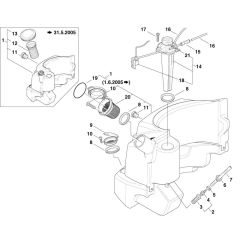 Tank Assembly for Nilfisk MH-8P