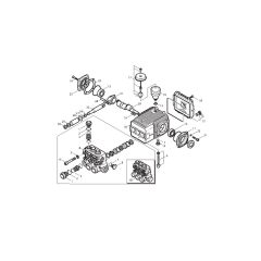 Pump Assembly for Nilfisk MH-8P