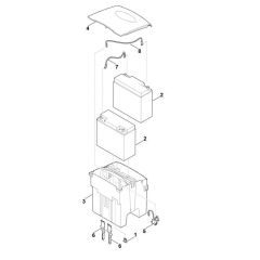 Battery Assembly for Viking MI 555.0 C