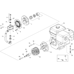 Pump and Motor Assembly