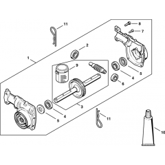 Gear Head Assembly for Stihl MM56