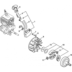 Ignition & Clutch Assembly