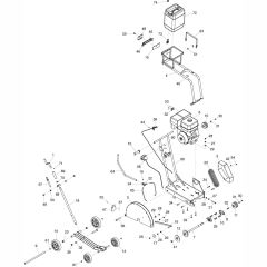 Main Assembly for Floor Saw