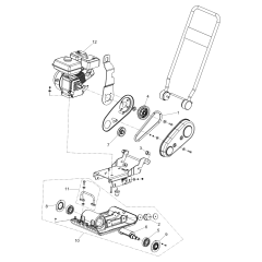 Main Assembly for Wacker MP12