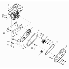 Drive Assembly for Wacker MP15