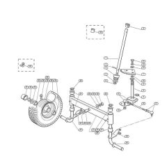 Steering for Stihl/Viking MR 345