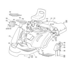Body for Stihl/Viking MR 380
