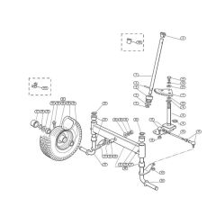 Steering for Stihl/Viking MR 385