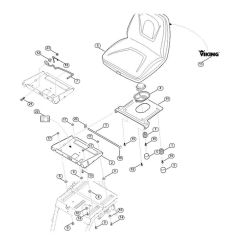 Seat for Stihl/Viking Mowers